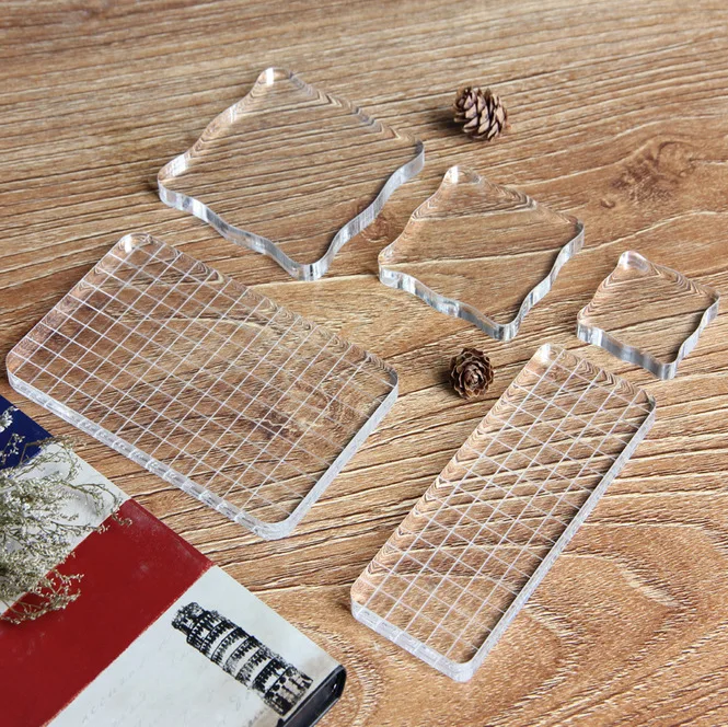 High Quality Crystal Stamp Handle Seal Stamping Accessories Large Transparent Acrylic Board Work with Slicone Stamps and Inkpad
High Quality Crystal Stamp Handle Seal Stamping Accessories Large Transparent Acrylic Board Work with Slicone Stamps and Inkpad