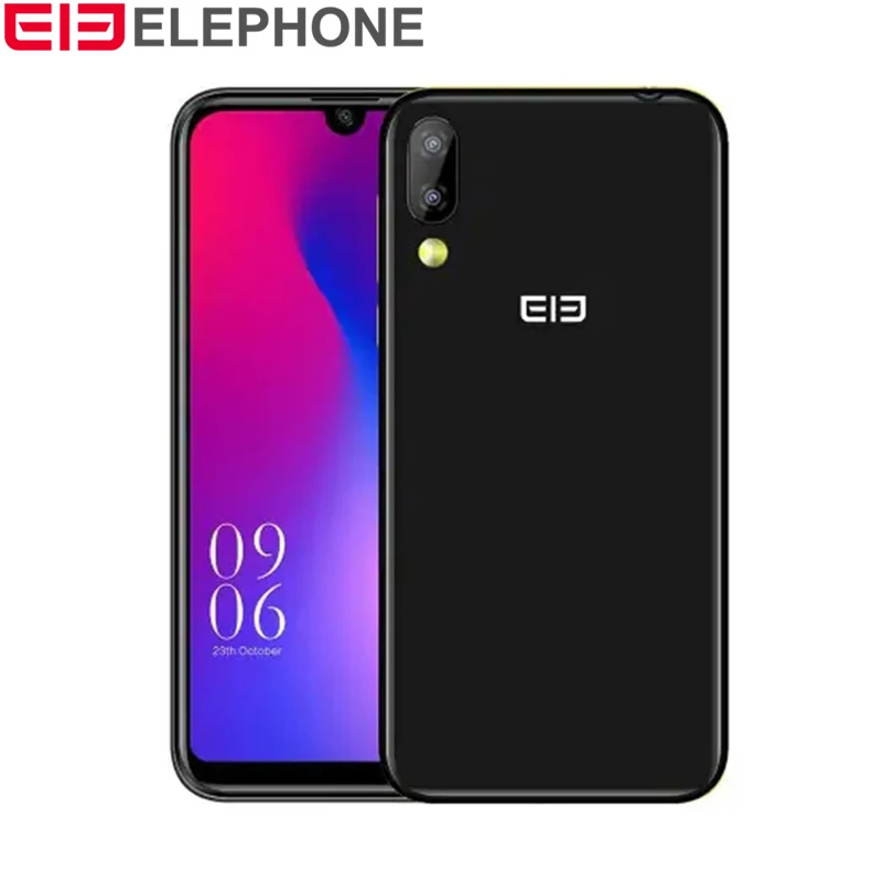 

Elephone A6 Mini 4G Phablet 5.71 Android 9.0 MT6761 Quad Core 2.0GHz 4GB RAM 32GB ROM 3 Cameras Side Fingerprint Sensor 3180mAh