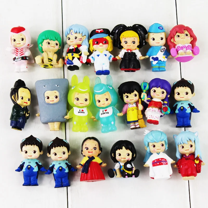 20pcs/lot Sonny Angel kewpie Doll Sonny Angel Cosplay EVA Shinji Ikari Inuyasha Minamoto Shizuka Mini Model Toy Cute Figure
20pcs/lot Sonny Angel kewpie Doll Sonny Angel Cosplay EVA Shinji Ikari Inuyasha Minamoto Shizuka Mini Model Toy Cute Figure