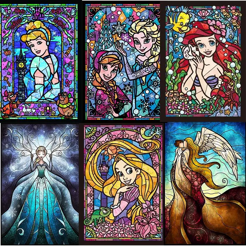 Crafts 5D Diy full circular drill diamond Cartoon princess and Mouse Cross stitch Rhinestones Diamond embroidery decorat
Crafts 5D Diy full circular drill diamond Cartoon princess and Mouse Cross stitch Rhinestones Diamond embroidery decorat