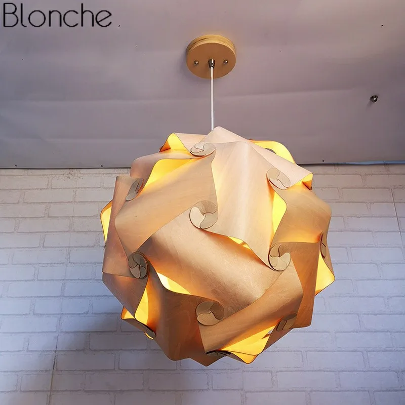 Japanese Wooden Pendant Light Vintage Hanging Lamp Creative Fixture for Home Decor Lighting Dining Room E27 Suspension Luminaire
Japanese Wooden Pendant Light Vintage Hanging Lamp Creative Fixture for Home Decor Lighting Dining Room E27 Suspension Luminaire