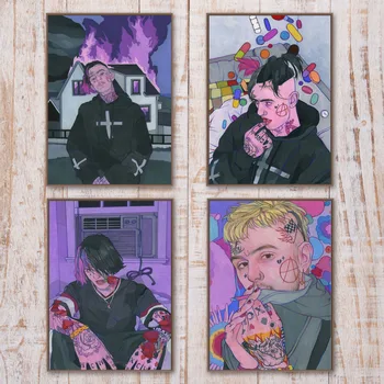 Home Decor Prints Painting Nordic Pictures Wall Art Hip Hop Rapper Lil Peep Modular Canvas Watercolor Poster Bedside Background
Home Decor Prints Painting Nordic Pictures Wall Art Hip Hop Rapper Lil Peep Modular Canvas Watercolor Poster Bedside Background