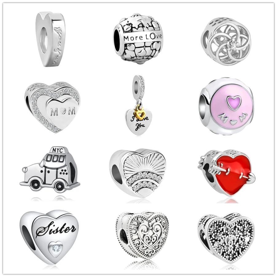 2018 new alloy diy more love car sister mom clip Pendant beads Fit Original Pandora Bead Bracelet For Women Charm DIY P014
2018 new alloy diy more love car sister mom clip Pendant beads Fit Original Pandora Bead Bracelet For Women Charm DIY P014