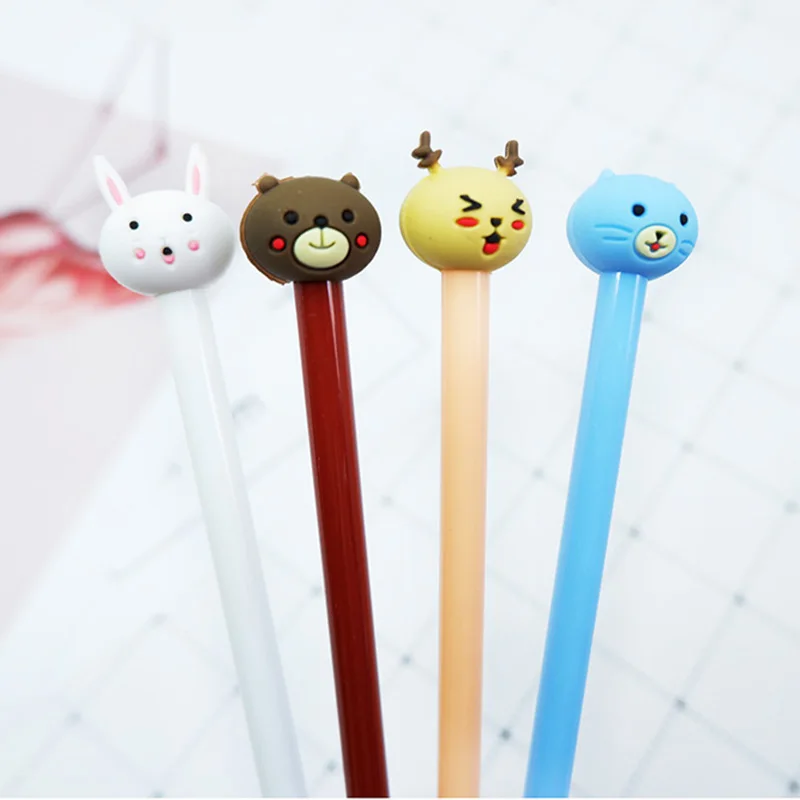 4 pcs/lot cute cartoon forest animals Gel Pen kawaii stationery School Supplies Office Supplies Cute writting pens paperlaria
4 pcs/lot cute cartoon forest animals Gel Pen kawaii stationery School Supplies Office Supplies Cute writting pens paperlaria
