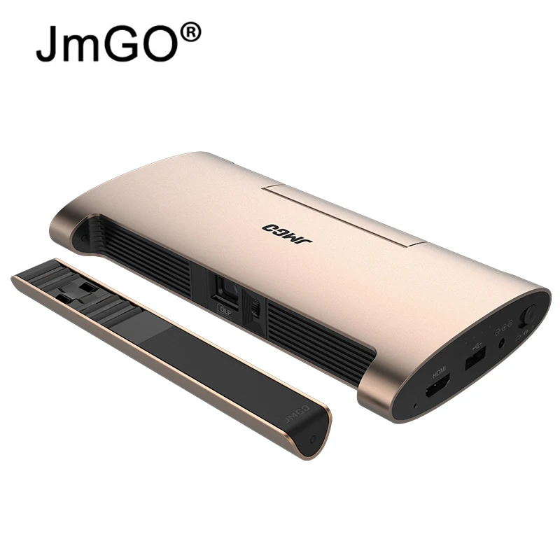 JMGO M6 Portable DLP LED Projector Android 7.0 200 ANSI Lumens WIFI Bluetooth HDMI USB Laser Pen Built-in Battery Proyector
JMGO M6 Portable DLP LED Projector Android 7.0 200 ANSI Lumens WIFI Bluetooth HDMI USB Laser Pen Built-in Battery Proyector