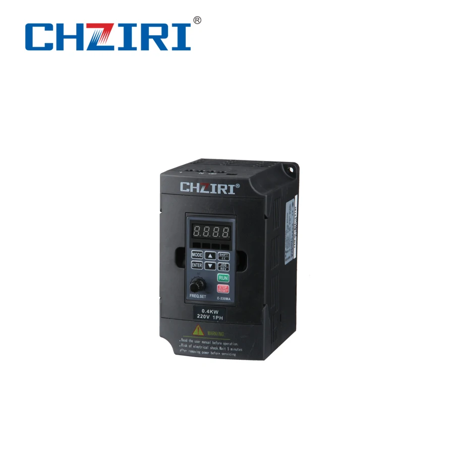 CNC Spindle motor speed control 220v 0.4kw Variable Drive VFD 1HP or 3HP Input Frequency inverter for VFD
CNC Spindle motor speed control 220v 0.4kw Variable Drive VFD 1HP or 3HP Input Frequency inverter for VFD