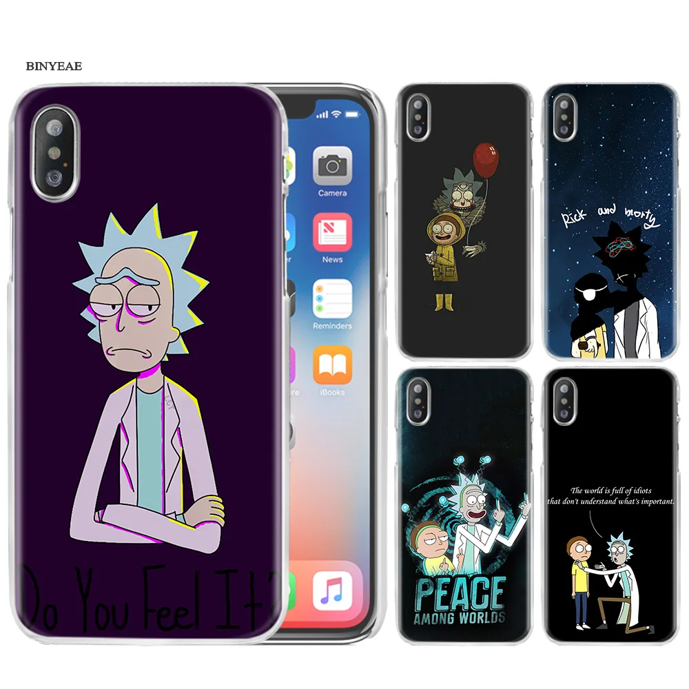 BinYeae Rick And Morty Fashion Case Cover Clear Hard Plastic for iPhone XS Max XR 7 8 6 6s Plus X 5 5s SE 5C 4 4S Coque Fundas
BinYeae Rick And Morty Fashion Case Cover Clear Hard Plastic for iPhone XS Max XR 7 8 6 6s Plus X 5 5s SE 5C 4 4S Coque Fundas