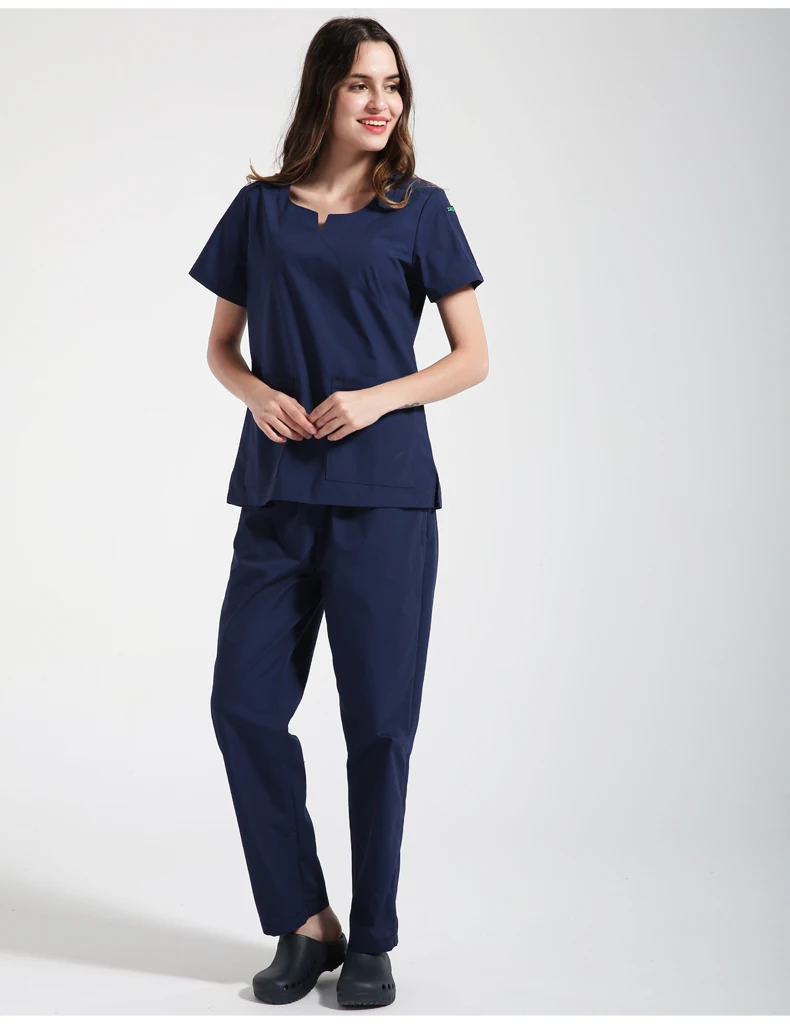 Women Short Sleeve Medical Scrub Uniform Sets Doctors Nurses Surgical Clothing Set Hospital Dental Clinic Work Overalls Lab Coat
Women Short Sleeve Medical Scrub Uniform Sets Doctors Nurses Surgical Clothing Set Hospital Dental Clinic Work Overalls Lab Coat