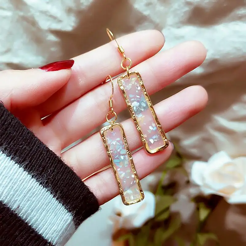 Korean Shell Long Bar Drop Earrings For Women 2019 Fashion Jewelry Personality Simple Earring
Korean Shell Long Bar Drop Earrings For Women 2019 Fashion Jewelry Personality Simple Earring