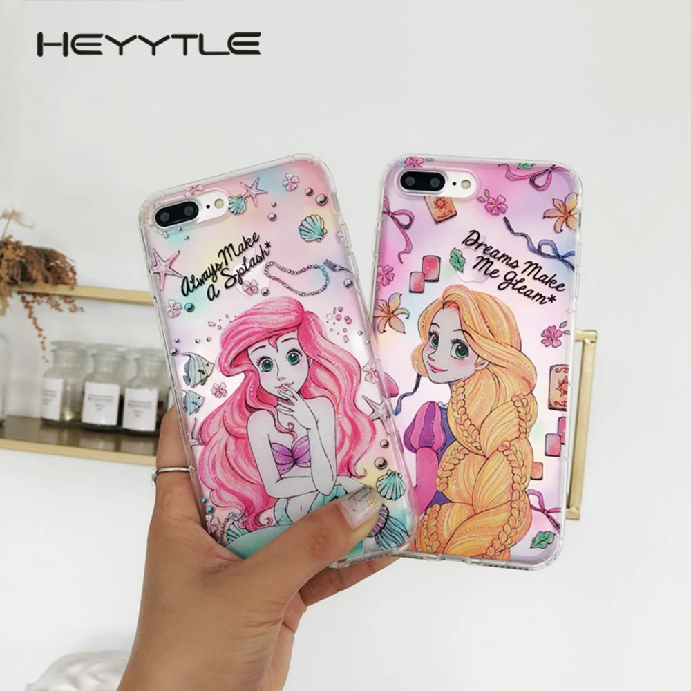 Heyytle Alice Princess Mermaid Phone Cover For Apple iPhone X 8 7 6S 6 Plus Case Cute Fashion Soft TPU Back Cover Clear Cases
Heyytle Alice Princess Mermaid Phone Cover For Apple iPhone X 8 7 6S 6 Plus Case Cute Fashion Soft TPU Back Cover Clear Cases