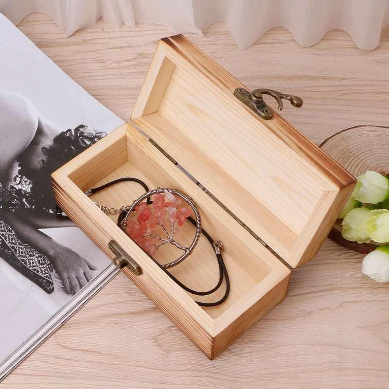 NEW Rectangle Wooden Hinged Box Jewellery Storage Case Crfats Sundries Organizer Makeup Organizer Wooden Hinged Box organizer
NEW Rectangle Wooden Hinged Box Jewellery Storage Case Crfats Sundries Organizer Makeup Organizer Wooden Hinged Box organizer