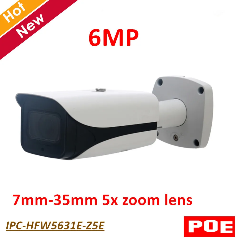 English version DH 6MP IP Camera IPC-HFW5631E-Z5E 6MP Poe IR Bullet Network Survillance Camera 7mm-35mm 5x zoom lens IP67
English version DH 6MP IP Camera IPC-HFW5631E-Z5E 6MP Poe IR Bullet Network Survillance Camera 7mm-35mm 5x zoom lens IP67