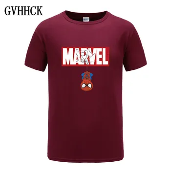 New Spiderman Fashion MARVEL t-Shirt men cotton short sleeves Casual male tshirt marvel t shirts men tops tees Free shipping
New Spiderman Fashion MARVEL t-Shirt men cotton short sleeves Casual male tshirt marvel t shirts men tops tees Free shipping