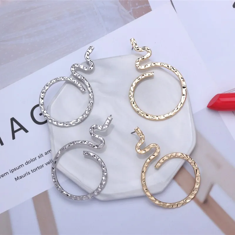 New Design Punk Snake Wind Temptation Gold Silver Ear Stud Earrings Statement Earrings Brincos Party Wedding For Women
New Design Punk Snake Wind Temptation Gold Silver Ear Stud Earrings Statement Earrings Brincos Party Wedding For Women