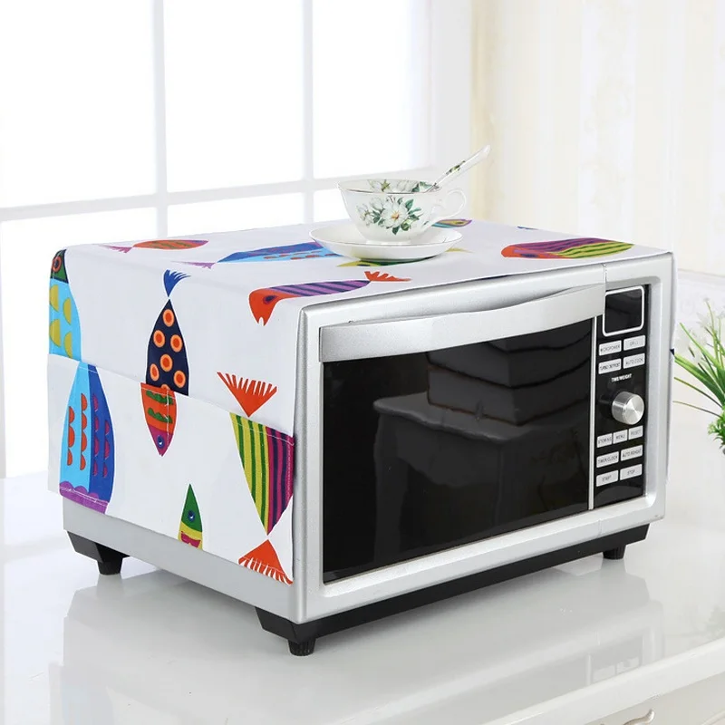 Microwave Oven Cover Cartoon Art Oil-proof Dustproof Safety Oven Cover Towel Pocket Storage Bag Home Kitchen Decoration 35*100cm
Microwave Oven Cover Cartoon Art Oil-proof Dustproof Safety Oven Cover Towel Pocket Storage Bag Home Kitchen Decoration 35*100cm