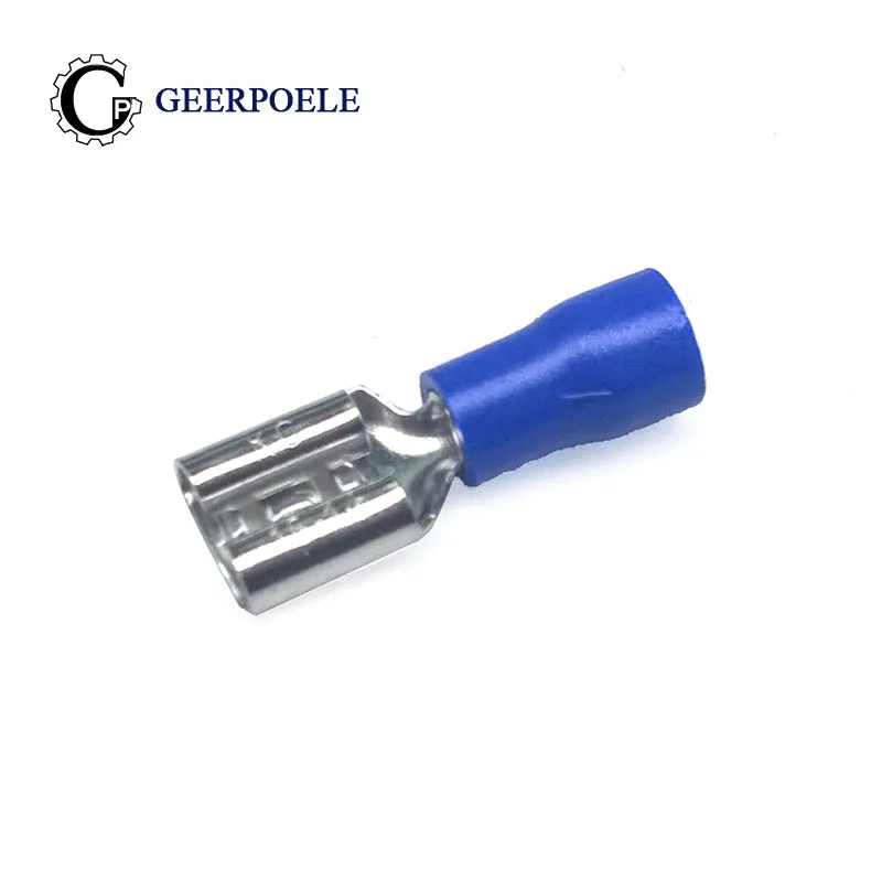 30 pairs/lot FDD2-250 Cold Pressing Female Blue 15A Splice Terminals Plug Spring Pre-insulated Nose Lug Cosse Electric Sertir
30 pairs/lot FDD2-250 Cold Pressing Female Blue 15A Splice Terminals Plug Spring Pre-insulated Nose Lug Cosse Electric Sertir