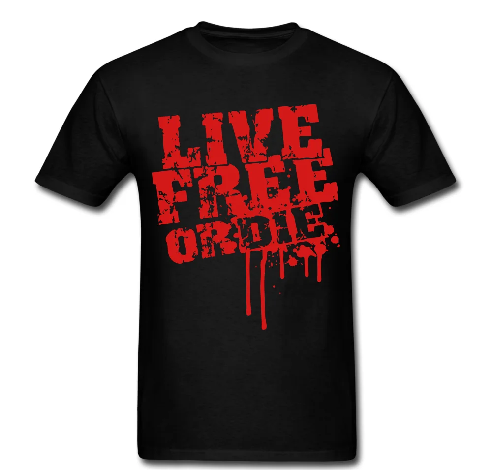 2019 New Fashion Casual Men T-shirt Live Free or Die Freedom death T shirt tee Unisex
2019 New Fashion Casual Men T-shirt Live Free or Die Freedom death T shirt tee Unisex