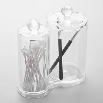 Clear Acrylic Storage Box Holder Transparent Cotton Swabs Stick Cosmetic Makeup Organizer Case Brush Lipstick Holder
Clear Acrylic Storage Box Holder Transparent Cotton Swabs Stick Cosmetic Makeup Organizer Case Brush Lipstick Holder