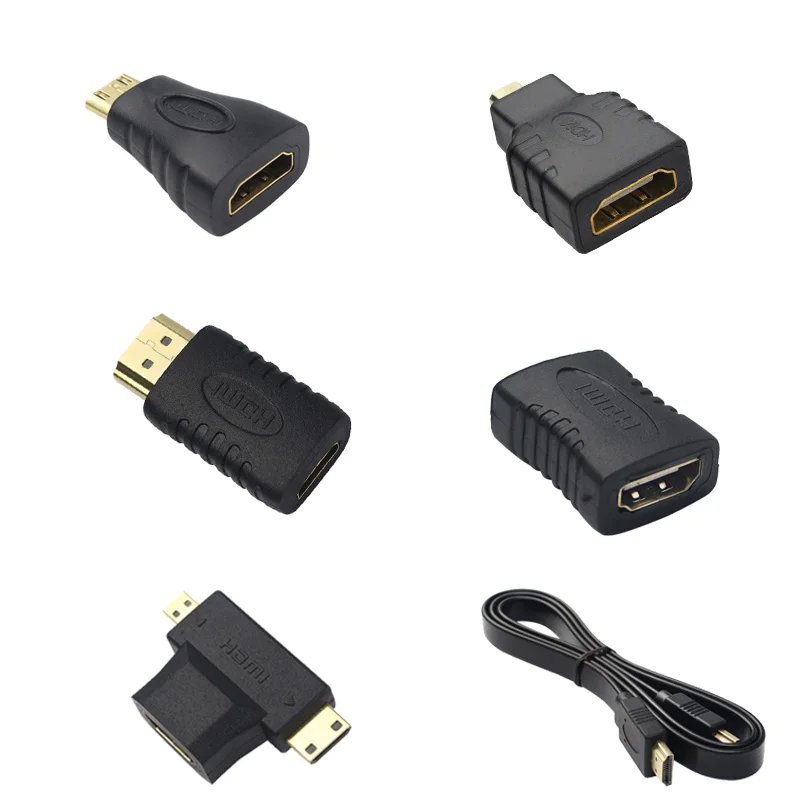 SHCHV 3 in 1 HDMI to Mini & Micro HDMI Converter 1080P HDMI to HDMI Male to Female Adapter for HDTV PS3 xBox Tablet
SHCHV 3 in 1 HDMI to Mini & Micro HDMI Converter 1080P HDMI to HDMI Male to Female Adapter for HDTV PS3 xBox Tablet