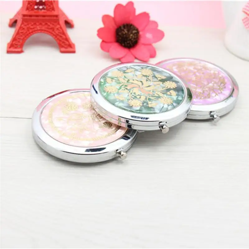 Folding Pocket Mirror Round Portable Small Mirror Double-sided Mirrors for Lady (Random Color)
Folding Pocket Mirror Round Portable Small Mirror Double-sided Mirrors for Lady (Random Color)