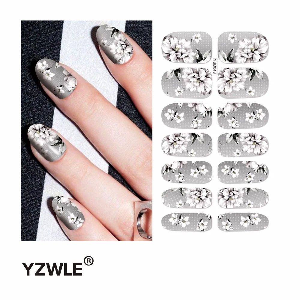 YZWLE 1 Sheet Water Transfer Nails Art Sticker Manicure Decor Tool Cover Nail Wrap Decal (YSD048)
YZWLE 1 Sheet Water Transfer Nails Art Sticker Manicure Decor Tool Cover Nail Wrap Decal (YSD048)