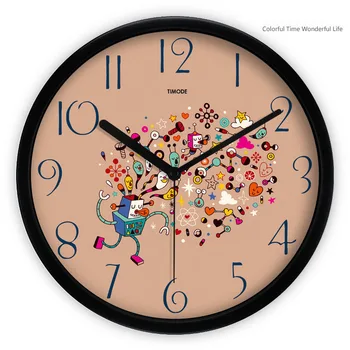 Metal Cartoon Living Room Kids Big Wall Clock Art Quaetz Klokken De Parede Hours In Room Home Design Black Wall Clock DDN347
Metal Cartoon Living Room Kids Big Wall Clock Art Quaetz Klokken De Parede Hours In Room Home Design Black Wall Clock DDN347