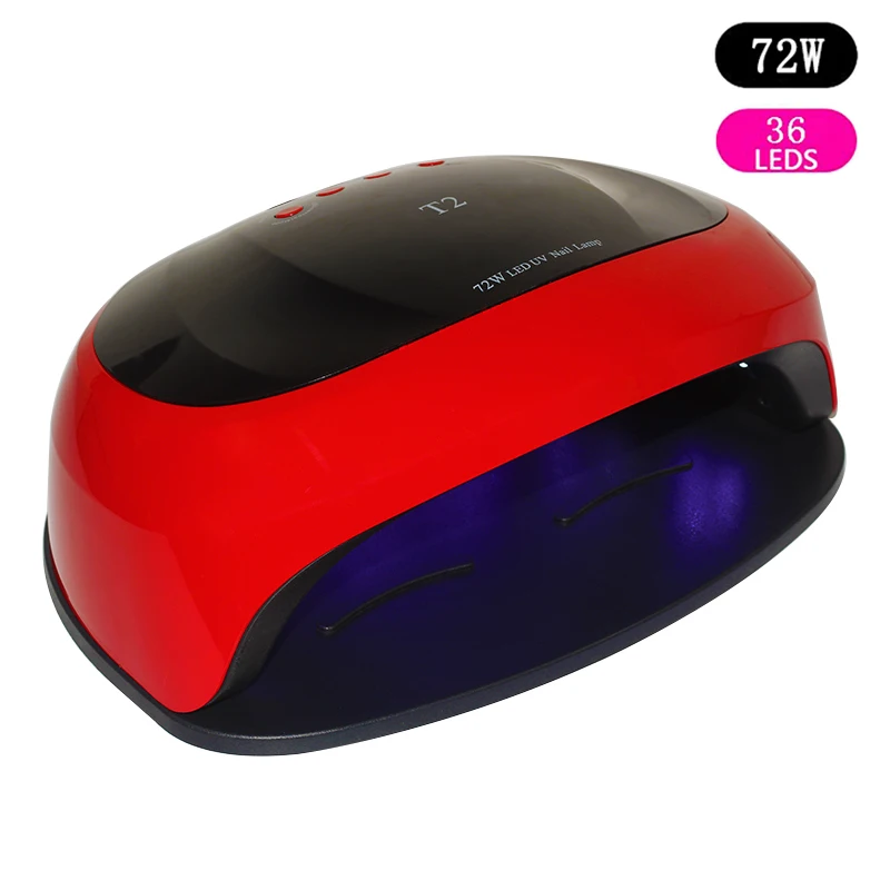 72W UV Lamp 36pcs LED10/30/60s Timer Smart Nail Lamp Nail Dryer For All Gels Polish Sun Light Infrared Sensing
72W UV Lamp 36pcs LED10/30/60s Timer Smart Nail Lamp Nail Dryer For All Gels Polish Sun Light Infrared Sensing