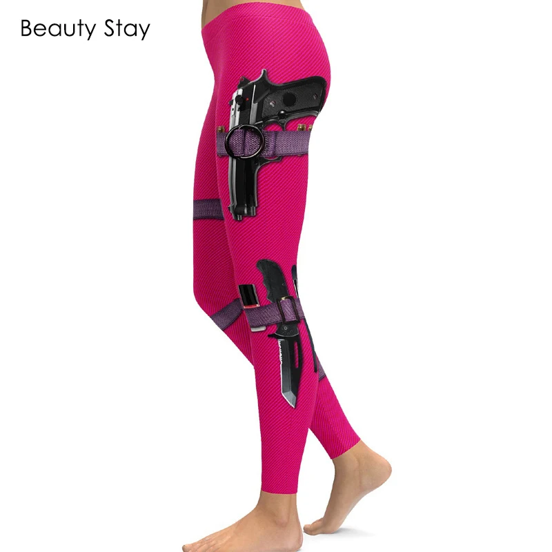 Beauty Stay Women Leggings Digital Game Equipment Printing High Waist Breathable Plus Size Elastic Slim Rose Red Casual Pants
Beauty Stay Women Leggings Digital Game Equipment Printing High Waist Breathable Plus Size Elastic Slim Rose Red Casual Pants
