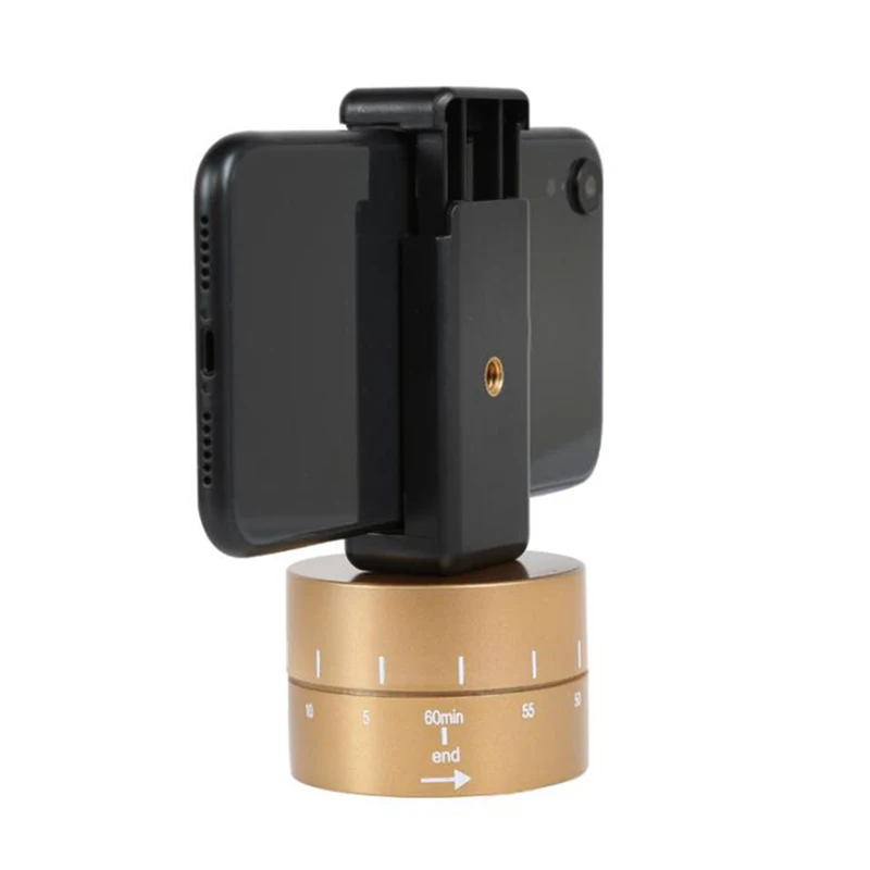 360 Degree Rotating Tripod Head Automatic Timer Tripod Head Photography Delay Tilt Head Timelapse For Gopro Mobile Phone
360 Degree Rotating Tripod Head Automatic Timer Tripod Head Photography Delay Tilt Head Timelapse For Gopro Mobile Phone