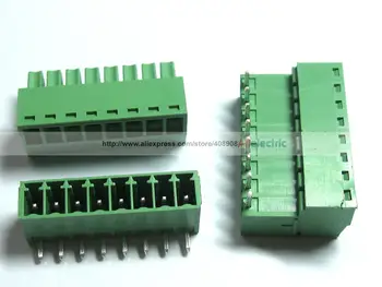 12 Pcs Screw Terminal Block Connector 3.5mm Angle 8 Pin Way Green Pluggable Type
12 Pcs Screw Terminal Block Connector 3.5mm Angle 8 Pin Way Green Pluggable Type