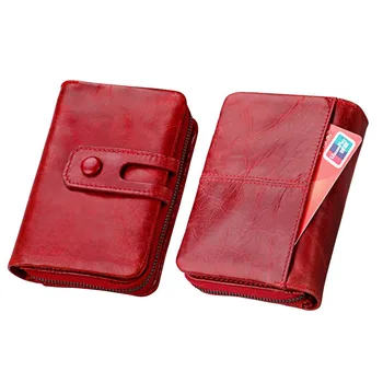 Men wallet Genuine Leather Women Wallets short Hasp Zipper Wallet Ladies Clutch Bag Purse 2019 RFID Blocking Coin Purses WRF4
Men wallet Genuine Leather Women Wallets short Hasp Zipper Wallet Ladies Clutch Bag Purse 2019 RFID Blocking Coin Purses WRF4