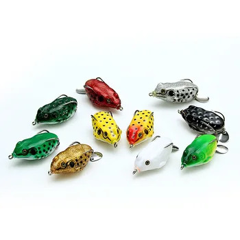 wholesale 10pcs/kit 15g 6cm frog lure kit set tail noise spoon spinner equipment modified frog bass and black fish killer lures
wholesale 10pcs/kit 15g 6cm frog lure kit set tail noise spoon spinner equipment modified frog bass and black fish killer lures