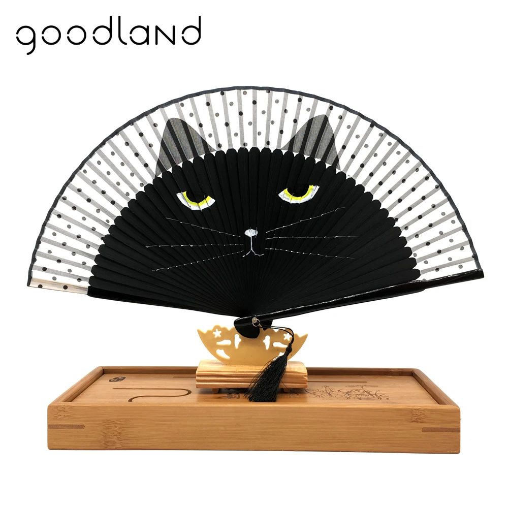Free Shipping 1pcs/lot Paint Handle Hand-painted Japanese Girls Cat Fan Silk Bamboo Folding Fan Creative Cartoon Chinchillas
Free Shipping 1pcs/lot Paint Handle Hand-painted Japanese Girls Cat Fan Silk Bamboo Folding Fan Creative Cartoon Chinchillas