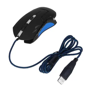 ALLOYSEED Wired Gaming Mouse 2400DPI Adjustable 6 Buttons Cable USB LED Optical Gamer Mouse For PC Computer Laptop Mice X7
ALLOYSEED Wired Gaming Mouse 2400DPI Adjustable 6 Buttons Cable USB LED Optical Gamer Mouse For PC Computer Laptop Mice X7