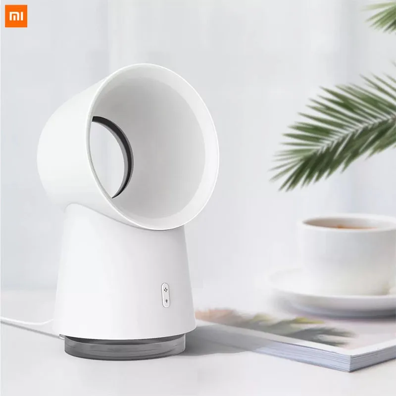 New Xiaomi HL Happy Life 3 in 1 Mini Cooling Fan Bladeless Desktop Fan Mist Humidifier w/ LED Light night light
New Xiaomi HL Happy Life 3 in 1 Mini Cooling Fan Bladeless Desktop Fan Mist Humidifier w/ LED Light night light