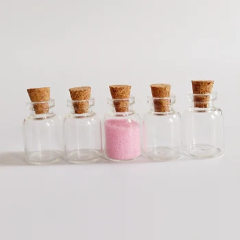 100pcs/lot 1.5ml Clear glass vials 16*24mm diameter 16mm glass bottle with cork small Essential oil bottle Home crafts
100pcs/lot 1.5ml Clear glass vials 16*24mm diameter 16mm glass bottle with cork small Essential oil bottle Home crafts