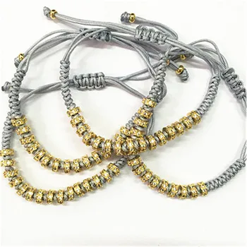 1PC New Anil Arjandas Bracelet 8mm Pave Setting CZ Beads Braiding Bracelet Charm Macrame Bracelet
1PC New Anil Arjandas Bracelet 8mm Pave Setting CZ Beads Braiding Bracelet Charm Macrame Bracelet