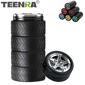 TEENRA 320Ml Creative Vacuum Stainless Steel Car Tire Cup For Coffee Cup Portable Tire Cup For Tea Drinkware
TEENRA 320Ml Creative Vacuum Stainless Steel Car Tire Cup For Coffee Cup Portable Tire Cup For Tea Drinkware