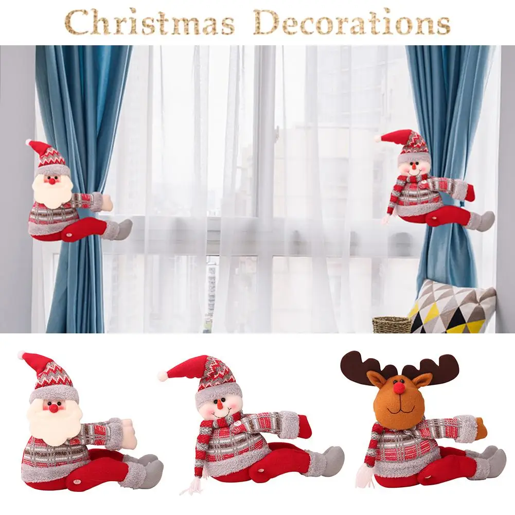 New Year Christmas Curtain Buckle Decorations Santa Claus Supplies Window Buckle Christmas Decorations For Home
New Year Christmas Curtain Buckle Decorations Santa Claus Supplies Window Buckle Christmas Decorations For Home