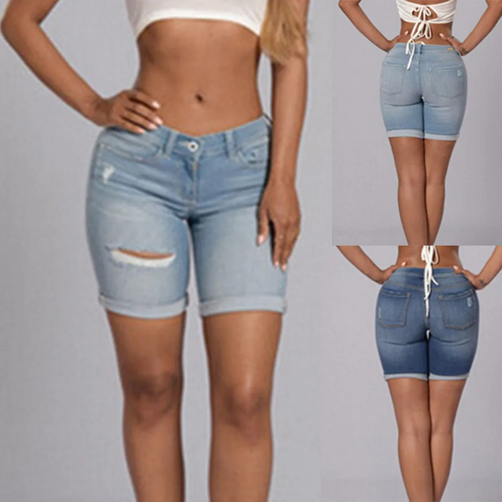 hot ladies short jeans feminino summer denim shorts ripped high waist High Elasticity Straight boody shorts spodenki damskie
hot ladies short jeans feminino summer denim shorts ripped high waist High Elasticity Straight boody shorts spodenki damskie