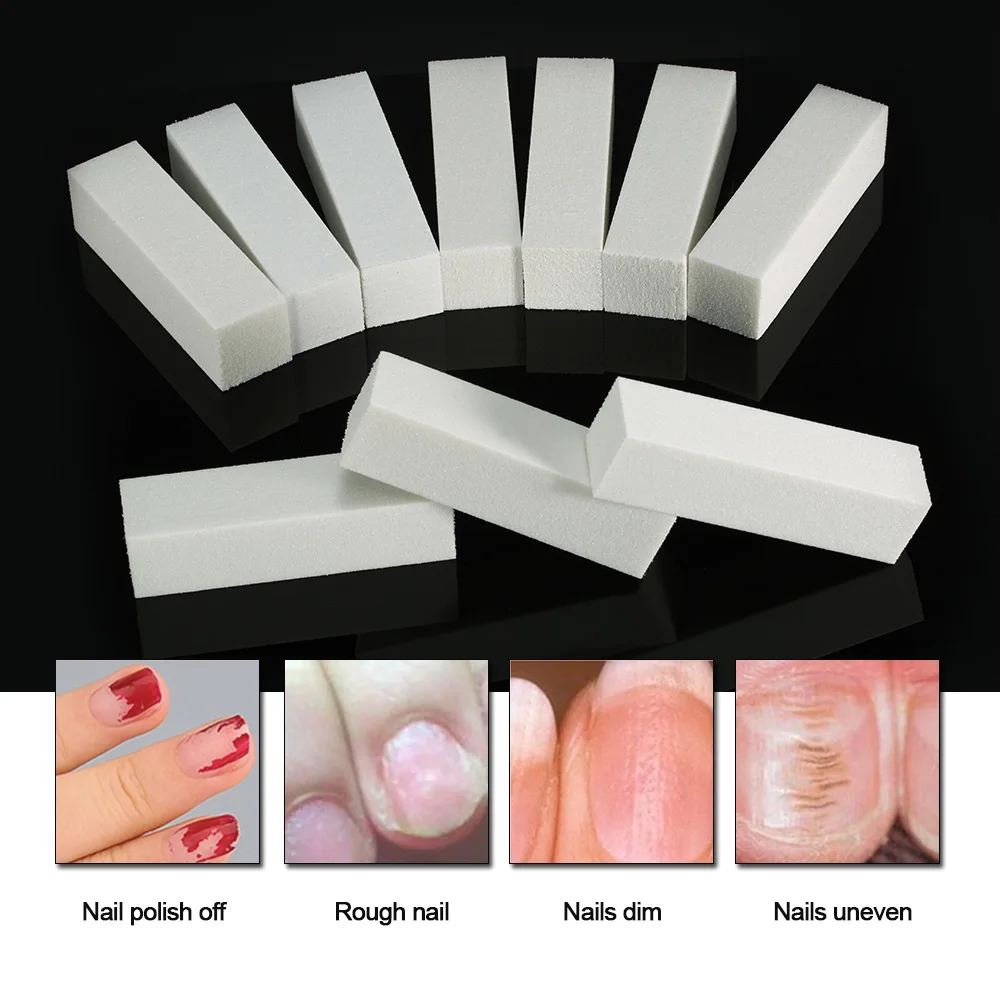 10pcs/lot Nail Art Buffer File Block White Sponge For Pedicure Manicure Buffing Sanding Nail Art Tools Manicure Nail File
10pcs/lot Nail Art Buffer File Block White Sponge For Pedicure Manicure Buffing Sanding Nail Art Tools Manicure Nail File