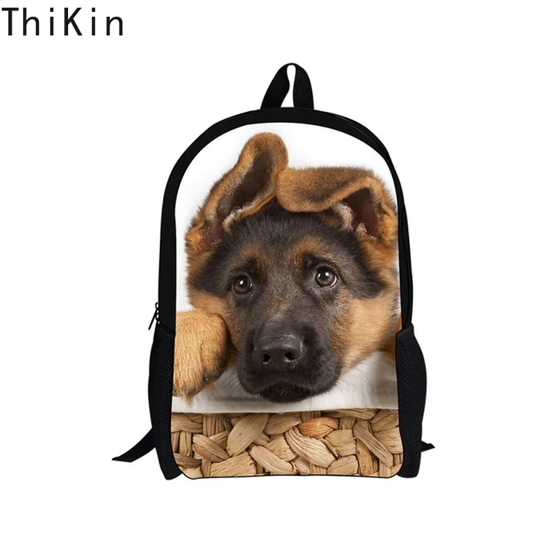 THIKIN Cute 3D Animal German Shepherd Design Kids School Bag Student Backpack Orthopedic Boys Schoolbag Satchel Rugzak Kinderen
THIKIN Cute 3D Animal German Shepherd Design Kids School Bag Student Backpack Orthopedic Boys Schoolbag Satchel Rugzak Kinderen