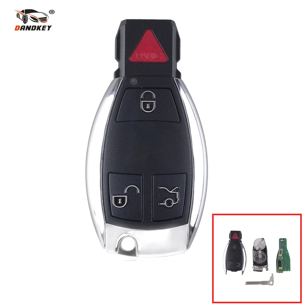 Dandkey 3+1 Buttons Remote Control Key For Mercedes-Benz W169 W245 W203 W208 W209 W204 W210 W211 2000-2010 IYZ3312 Fob 315MHz
Dandkey 3+1 Buttons Remote Control Key For Mercedes-Benz W169 W245 W203 W208 W209 W204 W210 W211 2000-2010 IYZ3312 Fob 315MHz