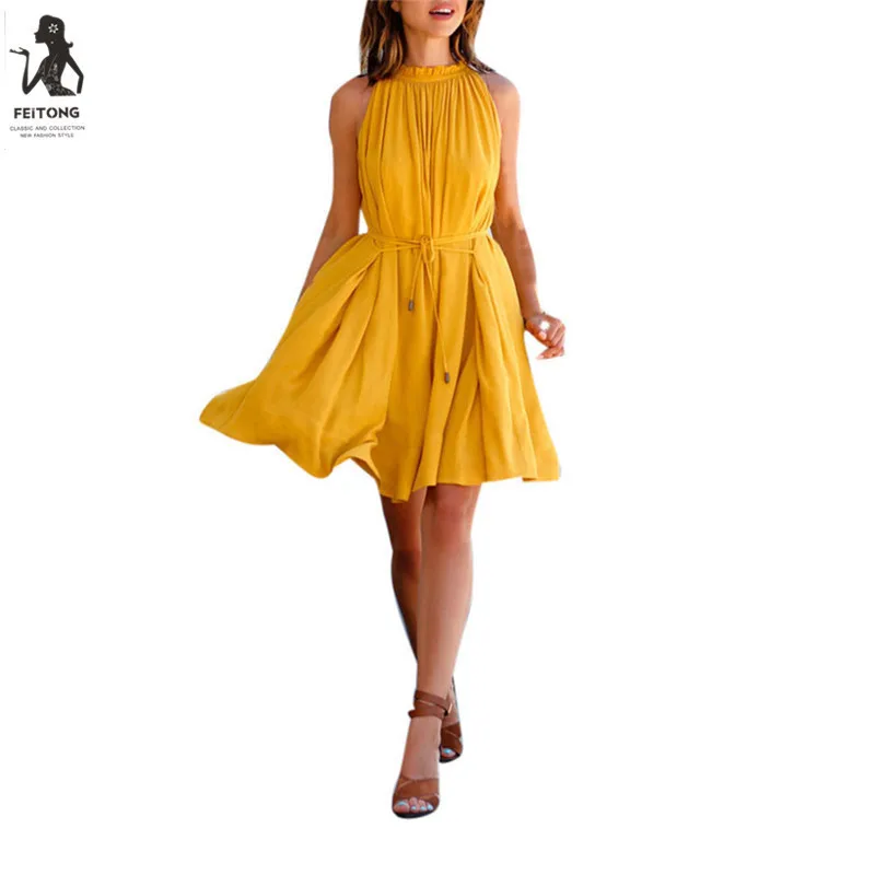 Women Summer Dress soft and comfortable Women's Sleeveless Beach Party Casual Dress L50/0124
Women Summer Dress soft and comfortable Women's Sleeveless Beach Party Casual Dress L50/0124