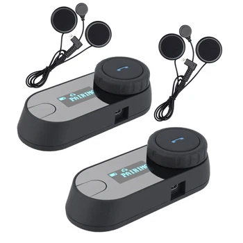 FreedConn T-COMSC Motorcycle Motorbike Helmet Bluetooth Intercom Interphone Headset,LCD (2pcs with Soft Cable)
FreedConn T-COMSC Motorcycle Motorbike Helmet Bluetooth Intercom Interphone Headset,LCD (2pcs with Soft Cable)
