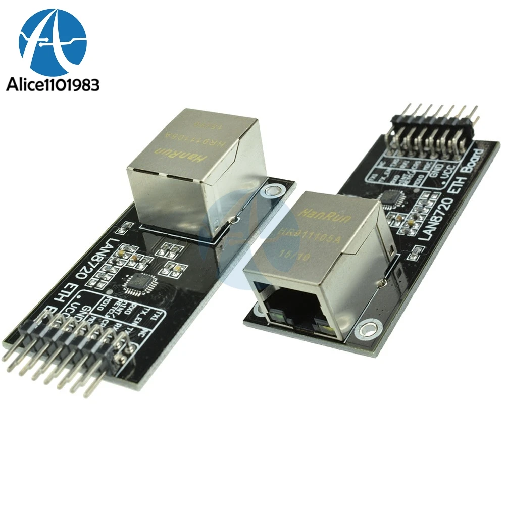 LAN8720 Module Physical Layer Transceiver PHY Module Embedded Web Server RMII Interface MDIX Regulator I/O Voltage Module
LAN8720 Module Physical Layer Transceiver PHY Module Embedded Web Server RMII Interface MDIX Regulator I/O Voltage Module