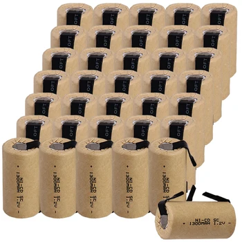 Real capacity 36 pcs SC battery 4.25cm*2.2cm 1300mah 1.2V NICD SUBC batteries for power tools for BOSCH for DEWALT for CASALS
Real capacity 36 pcs SC battery 4.25cm*2.2cm 1300mah 1.2V NICD SUBC batteries for power tools for BOSCH for DEWALT for CASALS
