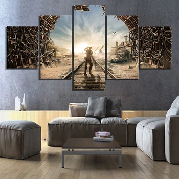 Wall Art Modular Pictures Canvas Printed 5 Panel Metro Exodus Video Game Home Decor Posters Painting For Living Room Framework
Wall Art Modular Pictures Canvas Printed 5 Panel Metro Exodus Video Game Home Decor Posters Painting For Living Room Framework