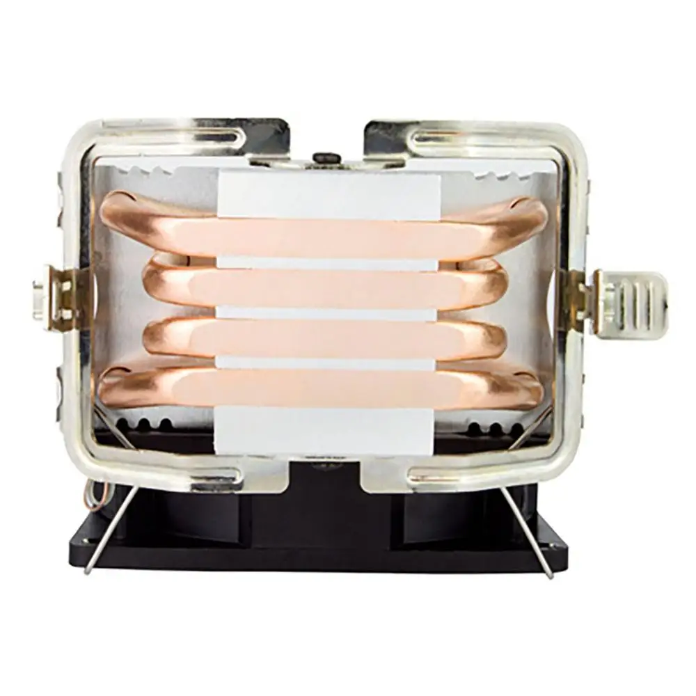 2 Heatpipe Premium CPU Cooler, Dual Row Staggered Heatsink Pipe Silent Hydraulic Bearing Cooling Fan
2 Heatpipe Premium CPU Cooler, Dual Row Staggered Heatsink Pipe Silent Hydraulic Bearing Cooling Fan