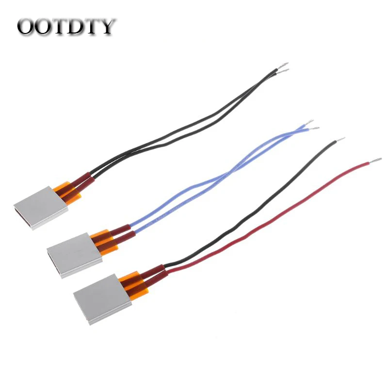 OOTDTY 12V PTC Ceramic Electric Heating Plate Aluminum Shell Ceramic Sheet Constant Temperature Heater
OOTDTY 12V PTC Ceramic Electric Heating Plate Aluminum Shell Ceramic Sheet Constant Temperature Heater